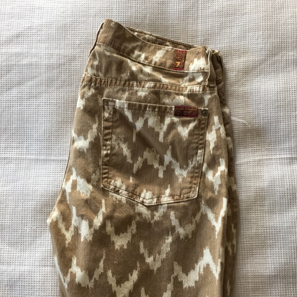 7 for all mankind- the cropped skinny